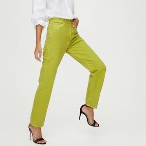 AGOLDE 90s Jean Matcha Sz 27